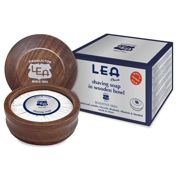 Shaving Soap in wooden bowl 100gr – Lea