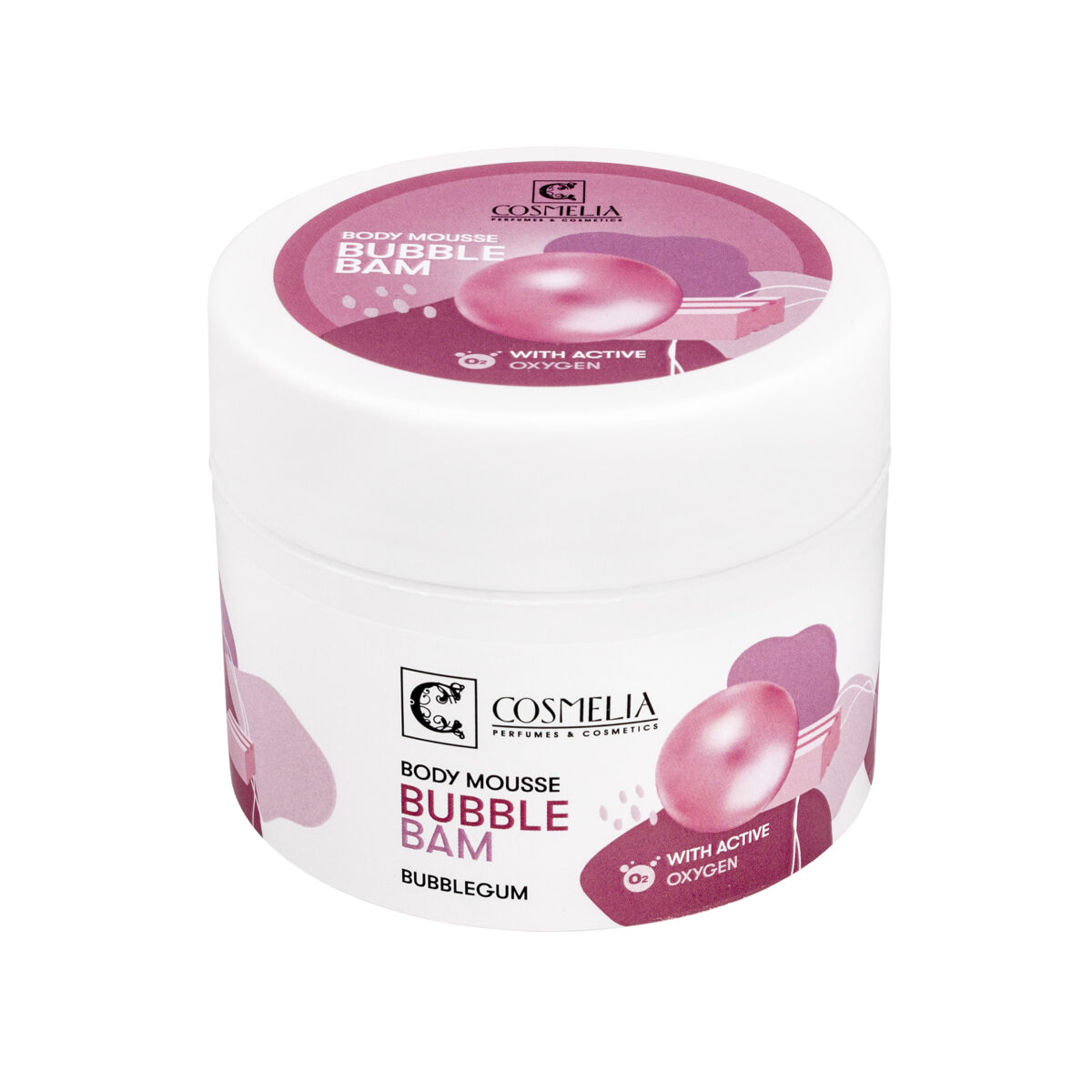 Cosmelia Bubble Bam Bubblegum Ενυδατική Mousse Σώματος 200ml