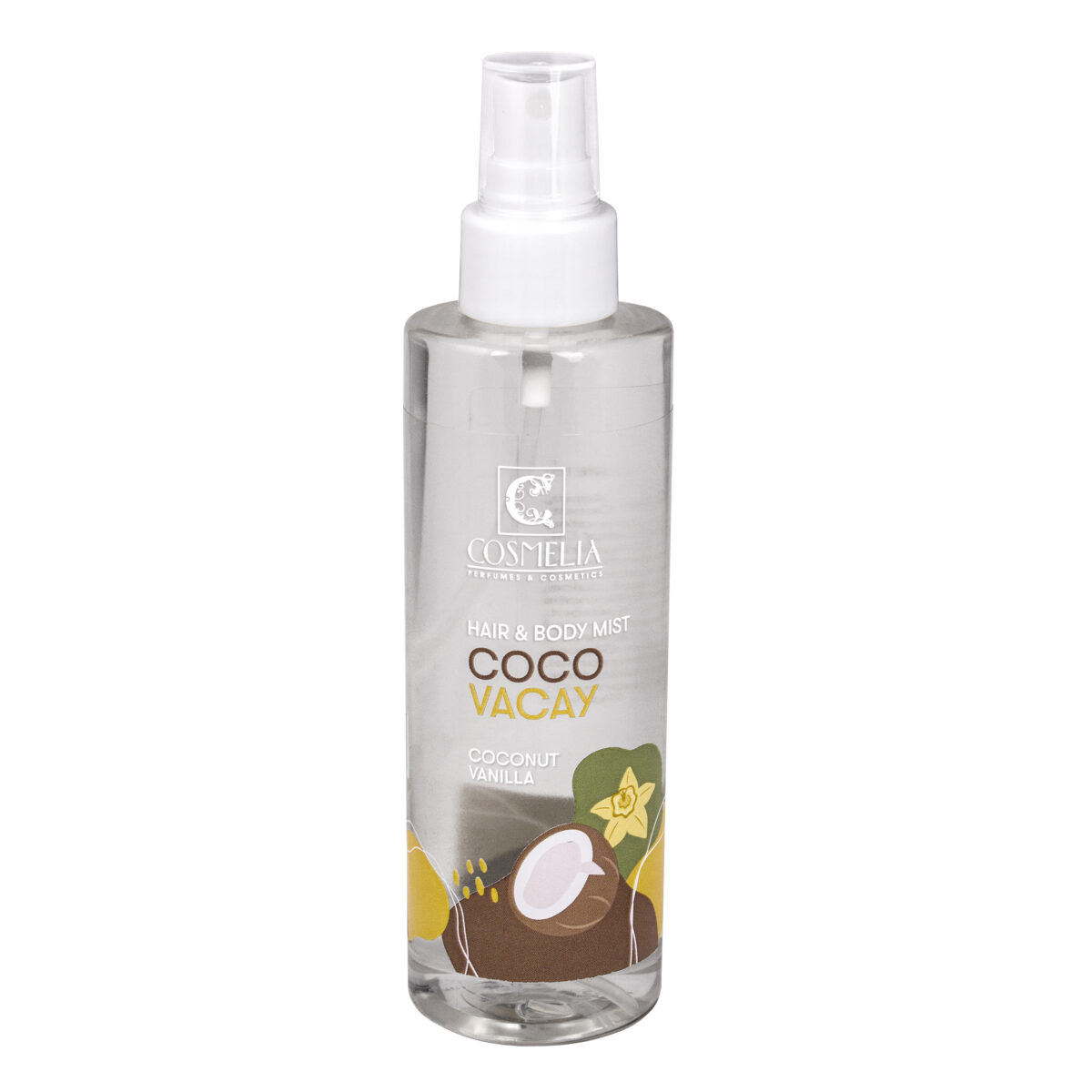 Cosmelia Coco Vacay Hair & Body Mist 200ml
