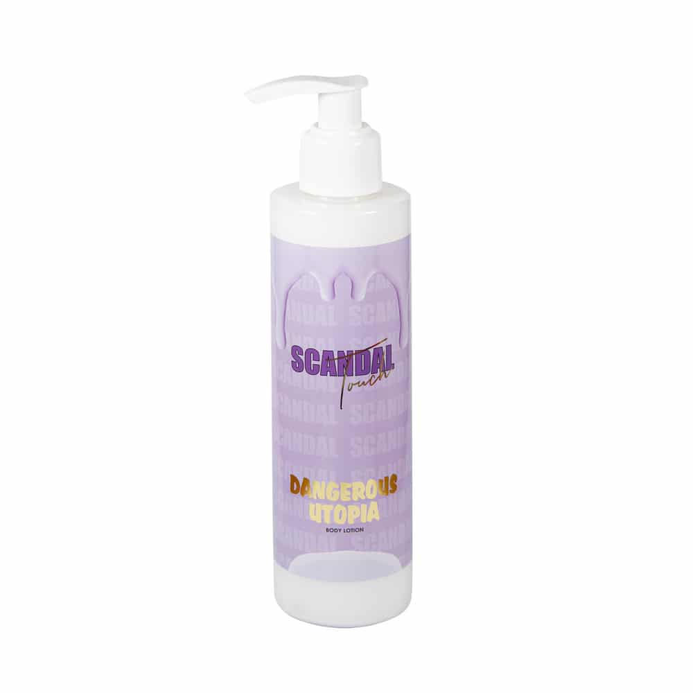 BODY LOTION SCANDAL TOUCH “DANGEROUS UTOPIA” ΜΕ ΑΡΩΜΑ INDULGING (ΑΡΩΜΑ ΔΡΟΣΙΑΣ), 200ML