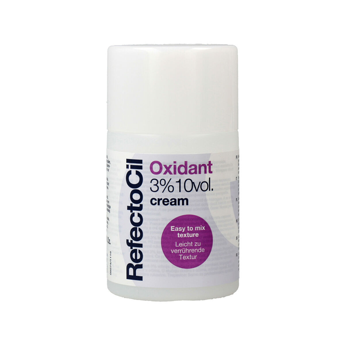 RefectoCil Oxidant 3% 10 Vol Cream Easy to Mix Texture 100ml
