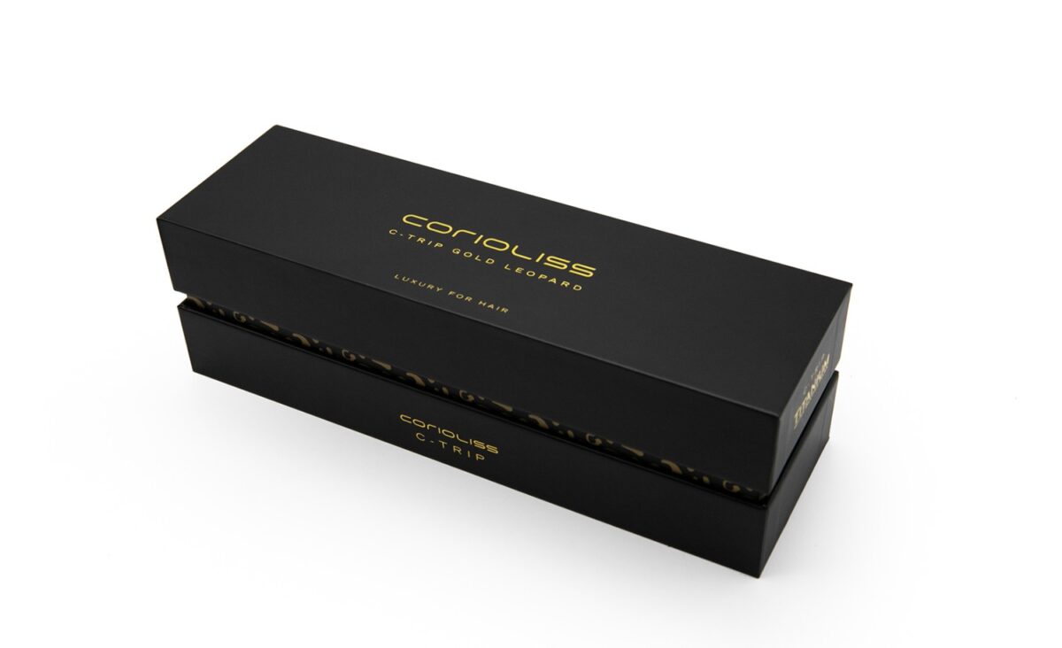ισιωτική μαλλιών CORIOLISS C-Trip Gold Leoprad Soft Touch